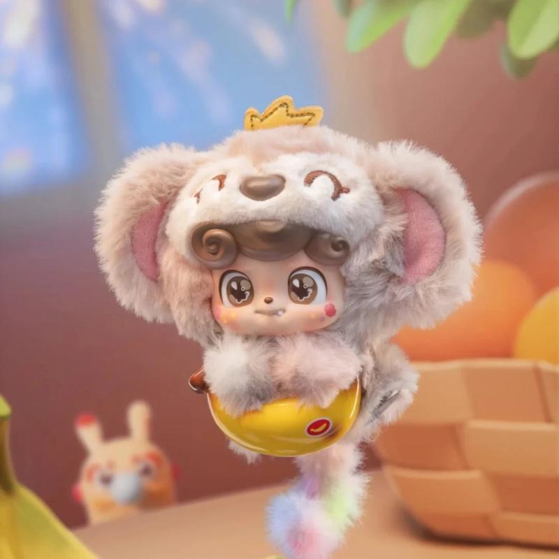 Q.Kid Good Fortune Series Blind Box Caixa Caja Cute Dolls Girls Boys Gift Mystery Box Bag Pendant