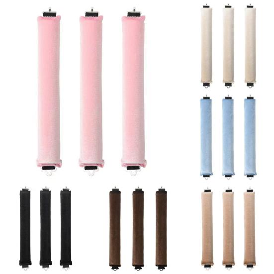 3 Pezzi Bastoncino Arricciacapelli Senza Calore Fascia per Capelli Donna Arricciacapelli per Dormire Durante la Notte Strumento per lo Styling Capelli Medi Lunghi Pigri Arricciacapelli a Rullo