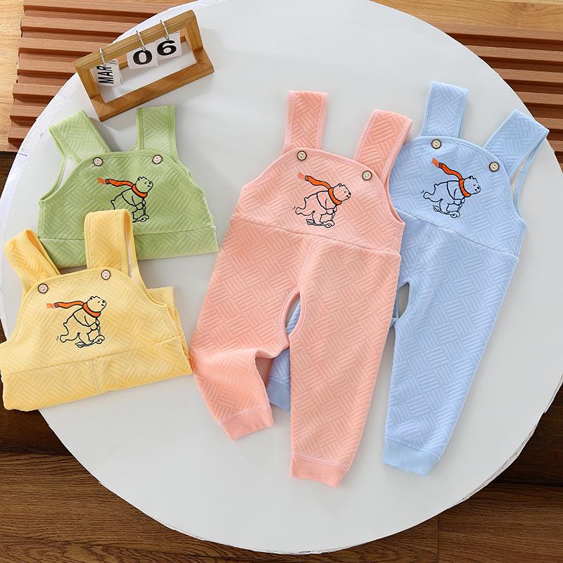 

Унисекс флисовые комбинезоны для малышей с защитой животика и открытой промежностью для весны и осени 73 for 10-16 lbs