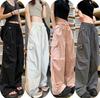 Petite Women's Quick-Dry Parachute Cargo Pants - Loose, Straight-Leg, Spring/Autumn Hiking Casuals