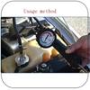 Water Tank Leak Detector Cooling System Tester Radiator Pressure Pump Shockproof Dial Car Pressure Gauge Tester