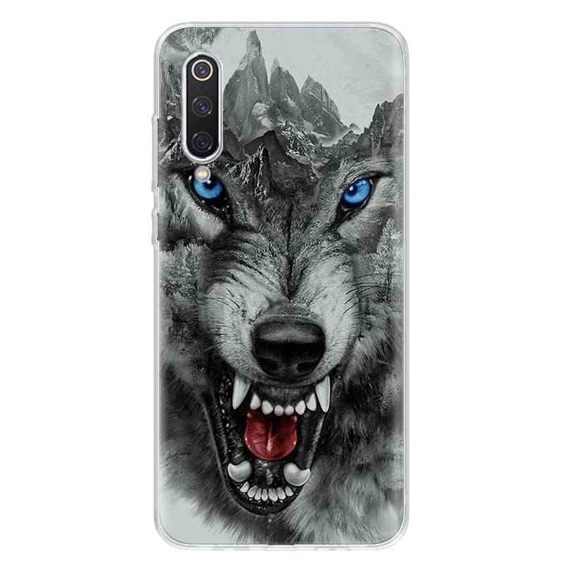 Wolf painting Animal Soft Phone Case For Xiaomi Redmi Note 15 14 14S 13 12 Pro Plus 12S 11 11S 11E 10 10S 11T 5G Fundas Coque Re
