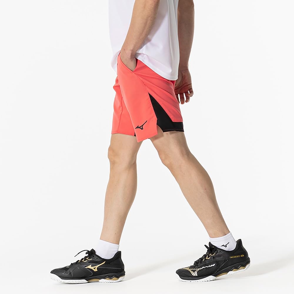 Tennis Badminton Game Officially Approved by the Japan Badminton Unisex 62JBB022 Dubarry Red S [Mizuno] Pants, Shorts, Association,