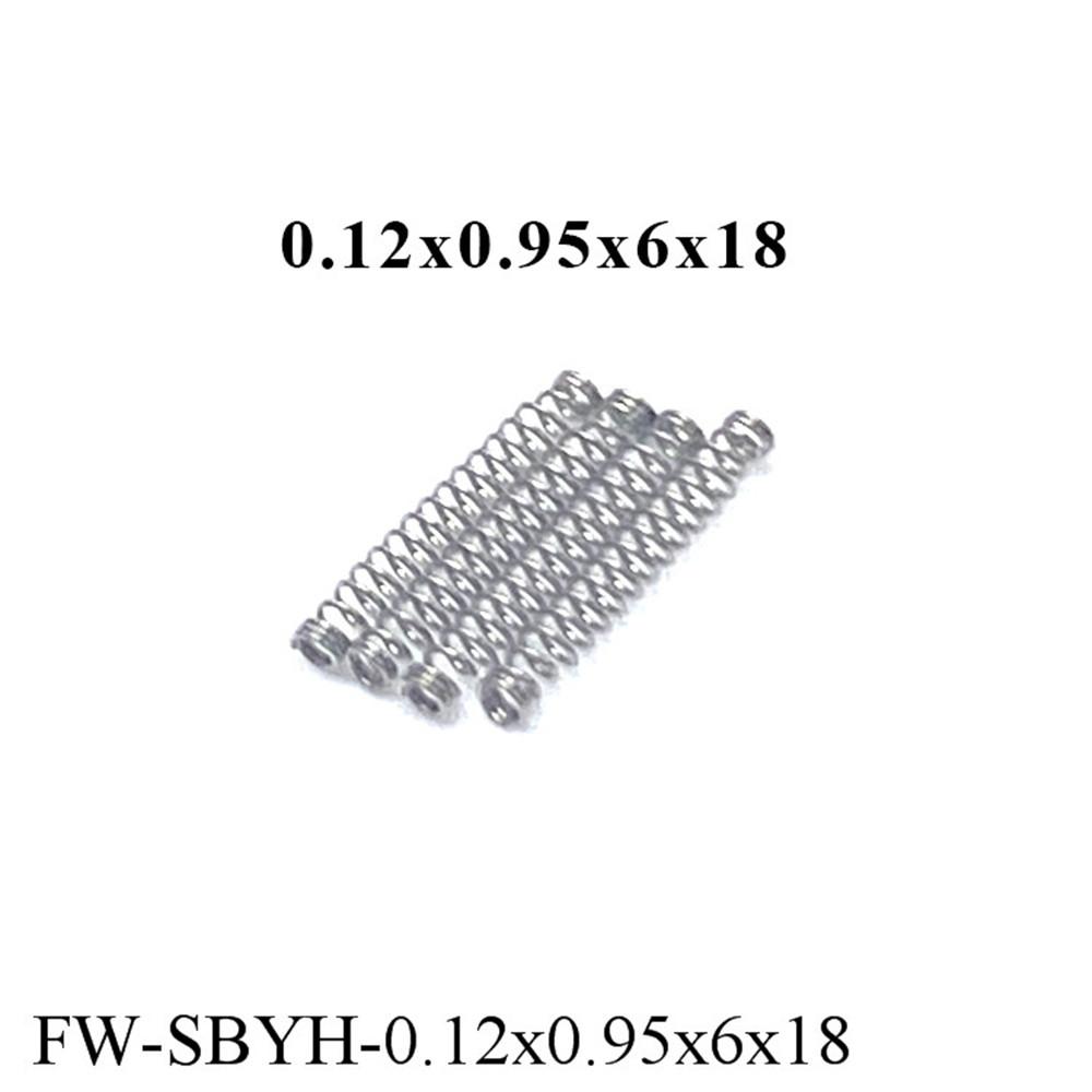 10pcs Watch Spring Precision Small Spring Strap Button Springs Wire Diameter 0.12-0.15MM
