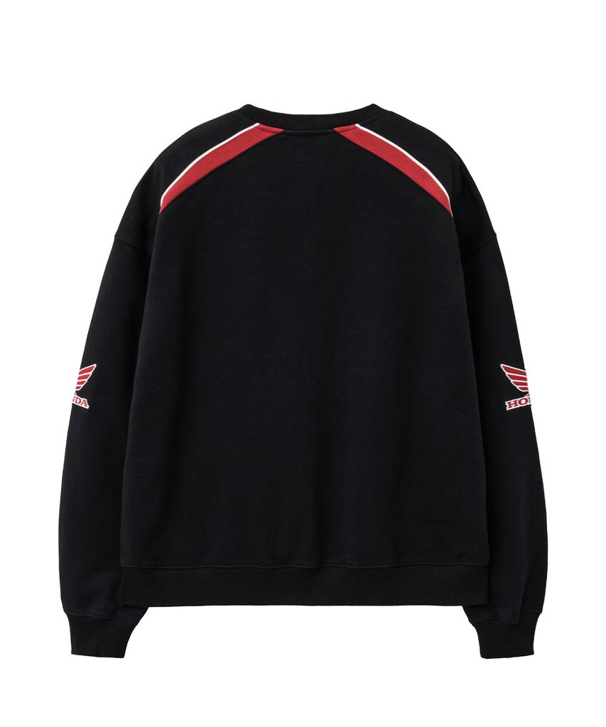PHYPS MOTORCYCLE Wappen Graphic Motorcycle Sweatshirt Black