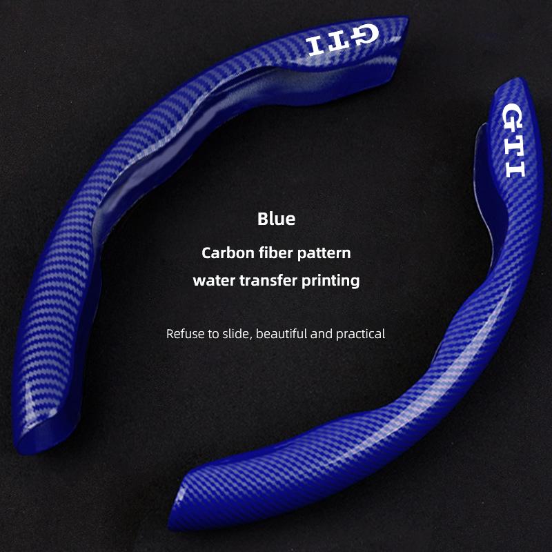 ADMVN1 Car Decoration Auto Steering Wheel Cover Non-Slip Accessories For VW GTI Polo Golf Passat Tiguan Arteon Touareg CC Taigo Caddy J