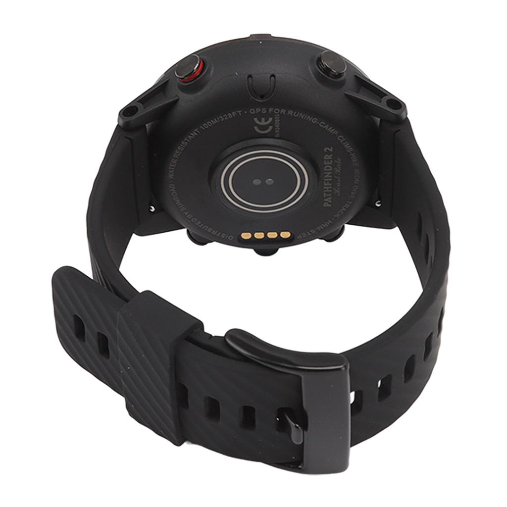 Sports Watch Waterproof LCD Screen Route Navigation Heart Rhythm Monitor GPS Running Watch For Hiking Cycling Diving