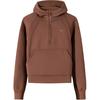 Training Series Solid Color Comfortable Breathable Versatile Casual Fleece Hoodie Women Hoodies Dark-Coffee 162447749N-2