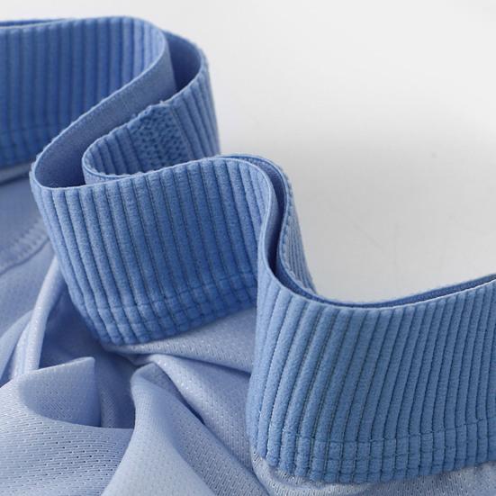 Men Cotton Underpants Color Matching Elephant Nose U Convex Thin Mid Waist Soft