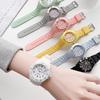 Kinder Prüfungs Uhr Mädchen Jungen Grundschule Wasserdicht Imitation Drop Macaron Little Fresh Sport Gelee Bonbon Farbe
