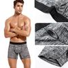 4pcs Front Open Mens Boxer Shorts Sexy Men's Panties Brand Men Underpants Breathable Underwear for Man Soft Elasticity Homme Trunks Boxers