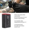 Red Wireless Tattoo Power Supply Rechargeable 4800mah Battery Tattoo Power Supply for Rotary Tattoo Machine
