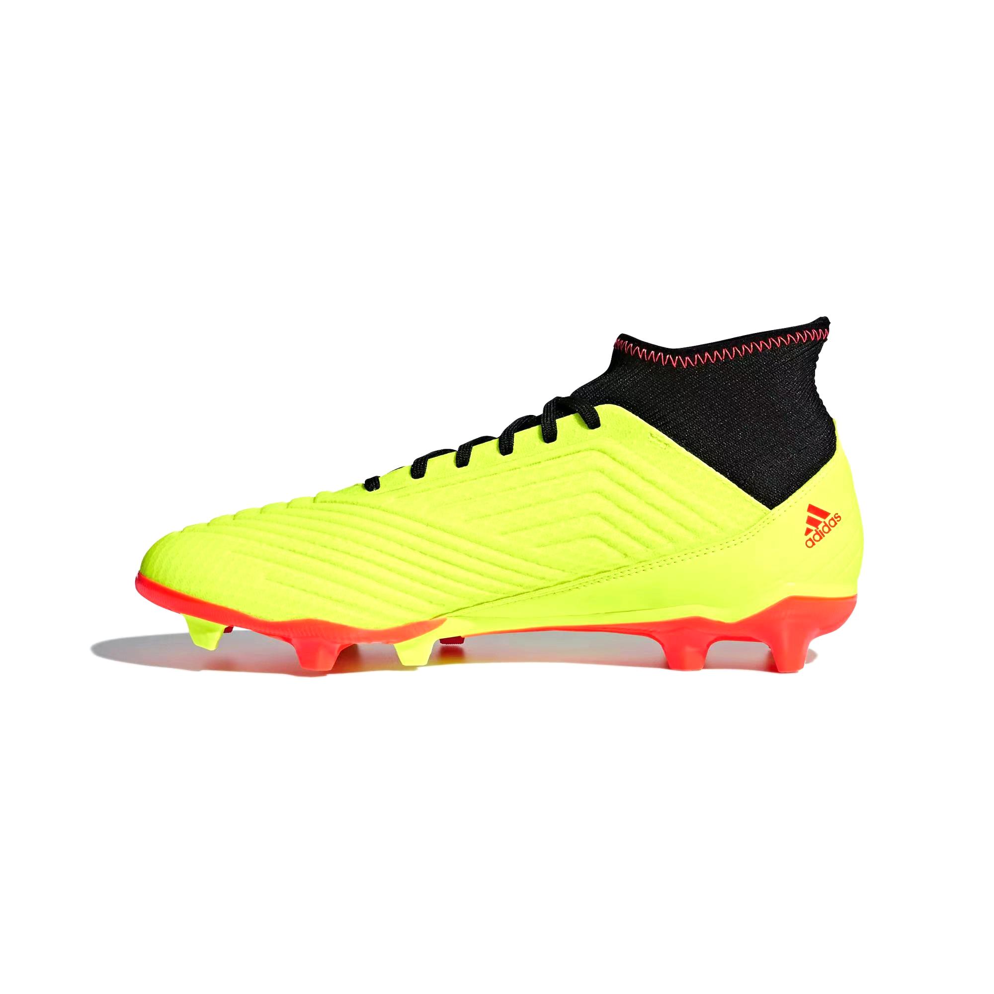 

adidas Predator 18.3 Solar Yellow Men Cleats Core-Black Solar-Red DB2003 40⅔