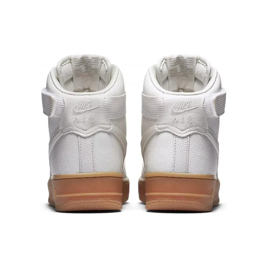 Nike Air Force 1 Hi SE Grey Gum Women Sneakers White 860544-001