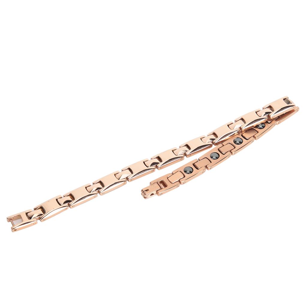 Women Magnet Bracelet Stainless Steel Magnetic Therapy Bracelet for Healthy Care