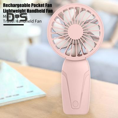 Küçük Kişisel Fan Hızı Ayarlanabilir Güçlü Hava Akışı Düşük Gürültü USB Şarj Edilebilir Kompakt Taşınabilir Soğutma Fanı