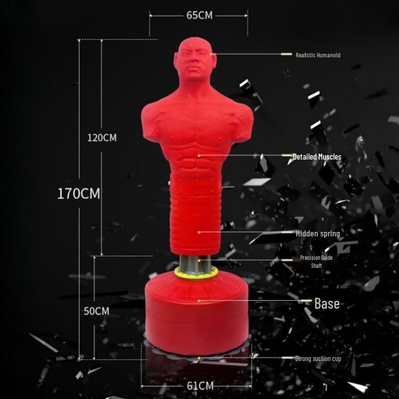 Jian Jun Shuo Silicone Humanoid Punching Bag