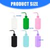 10PCS 500ml Laboratory Wash Bottles With Angled Nozzle And Measurement Scale For Accurate Liquid Dispensing Tasks