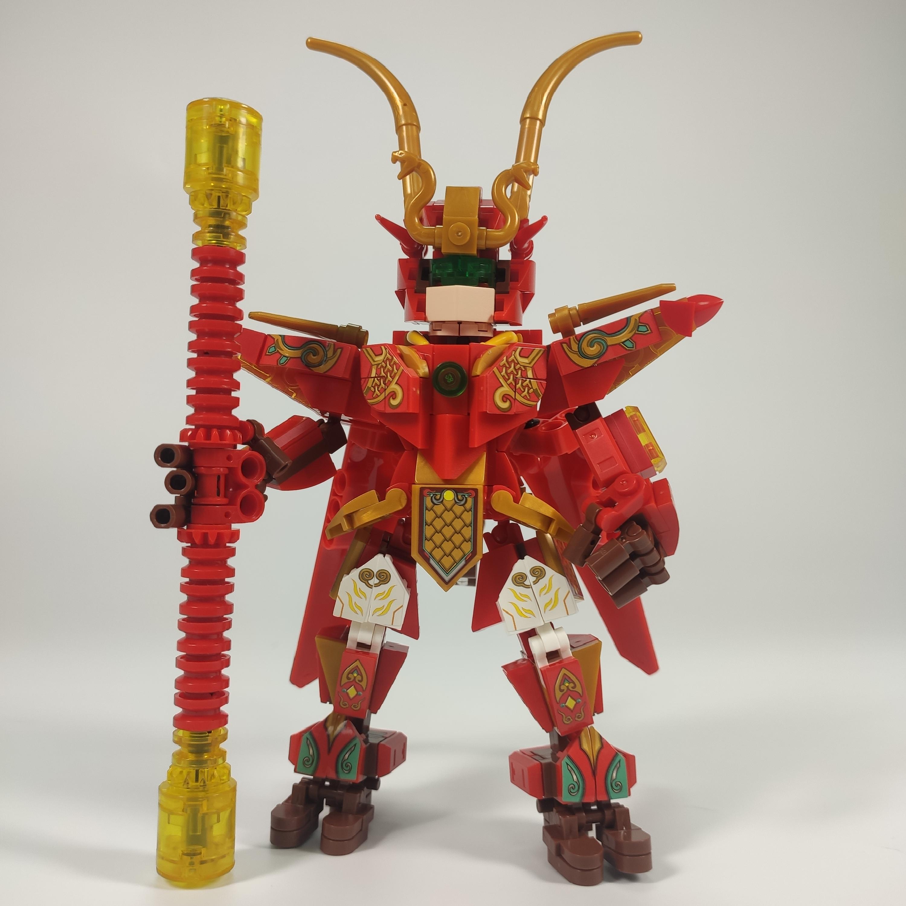 

Black Wukong Bricks Journey to the West Myth 2 Morphing robot Monkey King Warrior Assembled Model building block Toy Boy Gift