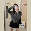 A Spring and Autumn Single-breasted Knitted Cardigan, Feminine Temperament, Versatile Long-sleeved Top, High-end Sweater