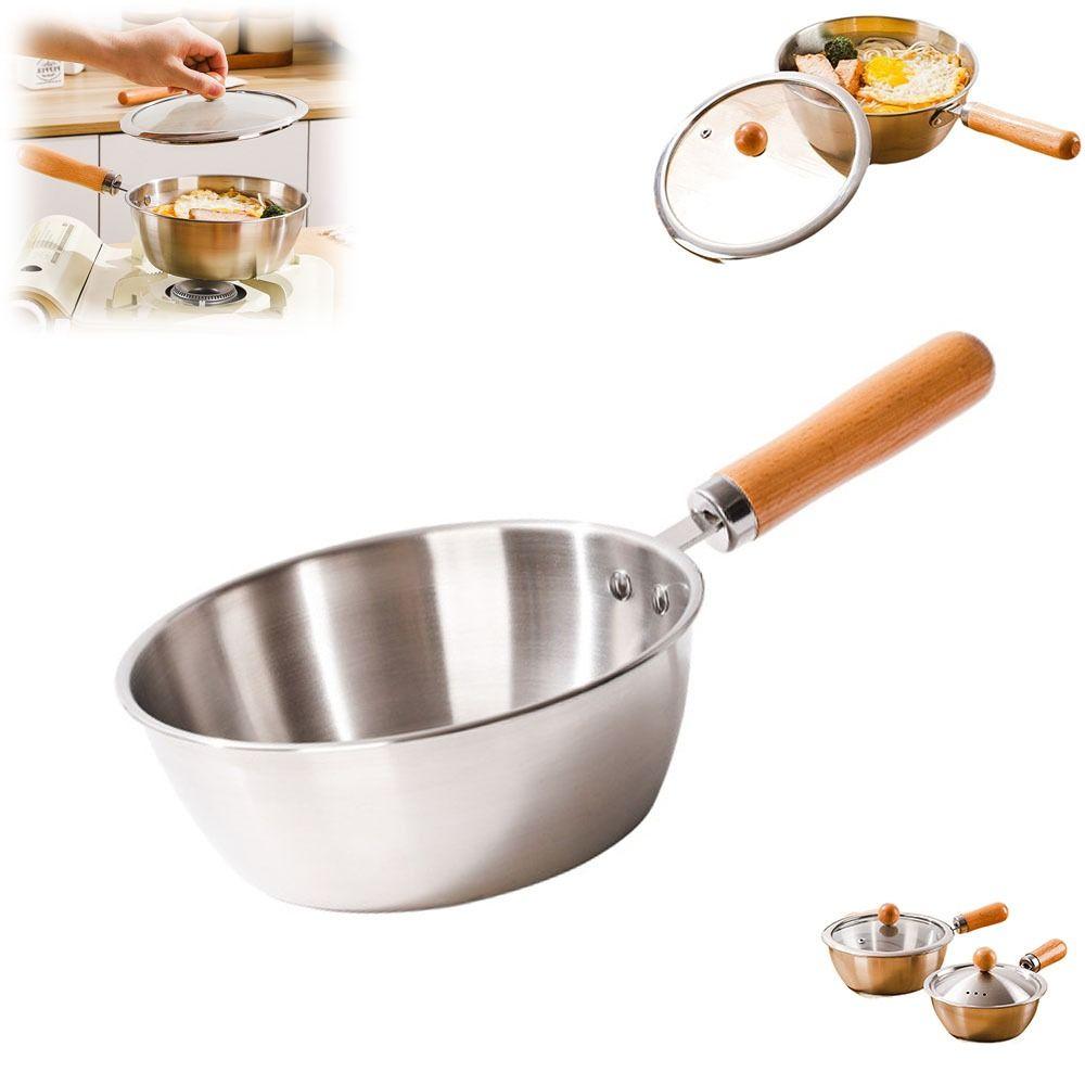 Single Handle Cooking Sauce Bowl Stainless Steel Food Supplement Pot New Milk Pot
