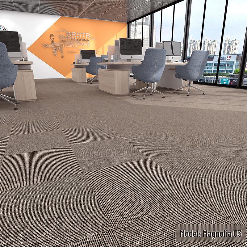 

Екологічна звукоізоляційна вогнестійка килимова плитка для офісу, спальні або вітальні Super thick non-woven bottom