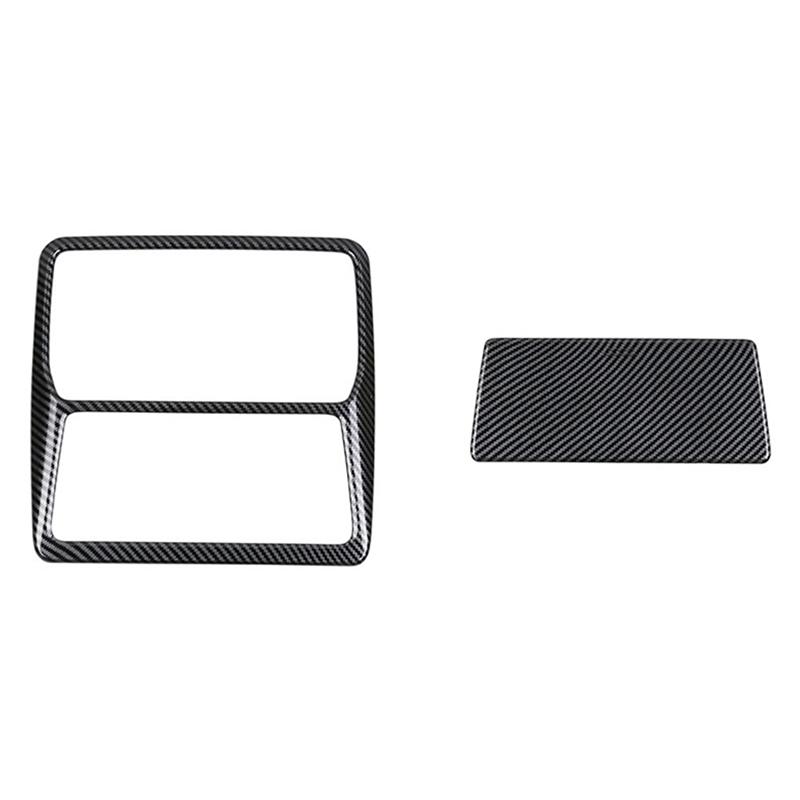 Car Reading Light Frame Overhead Console Eyeglass Box Trim Sticker For Toyota Grand Highlander 2024