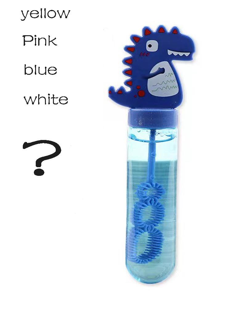 Cartoon Mini Dinosaur Duck Rabbit Bubble Stick Bubble Machine Soap Bubble Children Outdoor Sports Interactive Toy Birthday Party