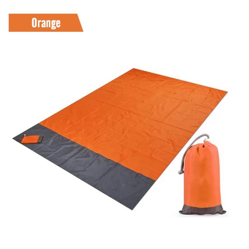 

Waterproof And Sand-Proof Beach Mat, Suitable For 3 Adults - Outdoor Picnic Mat, Suitable For Travel, Camping And Hiking. 140x200cm