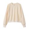 Silver Fox Velvet Women's 450g Heavyweight Hooded Sweatshirt - Short, Trendy Drop Shoulder Pullover for Autumn/Winter 