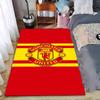 "Tappeto con Logo Manchester United - Decorazione Rossa e Gialla per Tifosi di Calcio" Adatto per l'uso come antiscivolo per divani in soggiorno e camera da letto