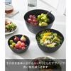 Yamazaki Tilted Mixing Bowl 5-Piece Set Microwave Safe Black S Tower Dishwasher Lid 1394