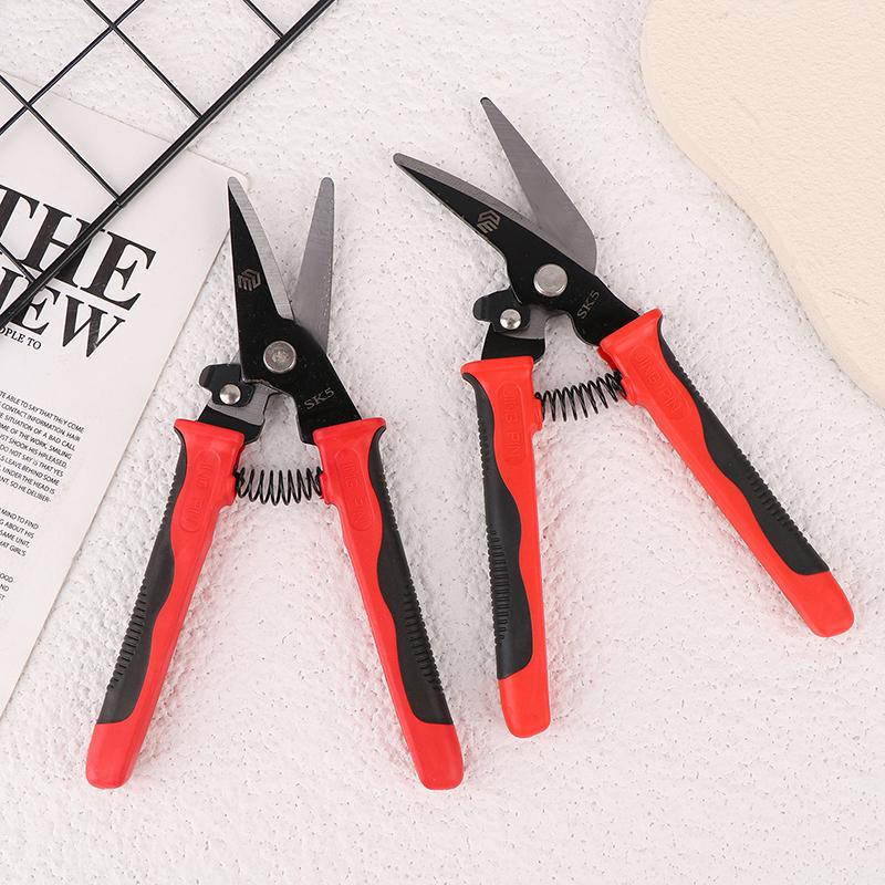 Aviation Scissor Snips Metal Sheet Snip Scissors Industrial Cutter Multipurpose Carpet Cutting Scissors