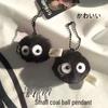 Soot Sprite Plush Charm Keychain: Cute Decoration for Bags, Packaging, and Pencil Cases