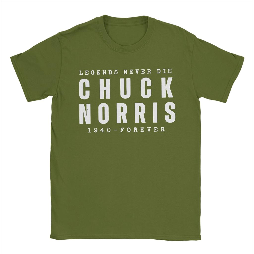 ChuckNorris Logo T Shirt Summer  Vintage T Shirts Cotton Hippie Tshirt For Man Custom Logo Tops