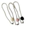 Three-Dimensional Flower Magnet Pearl Necklace Female Niche Design French Retro Versatile Temperament Fashion Neck Chain Collarbone Chain