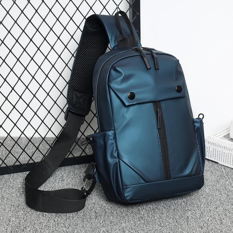 

Chest Bag Water-Repellent Crossbody Bag Business Men s Shoulder Bag чёрный