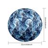 1pc Tiger Constellation Clouds Theme Soccer Ball Football, Size 5, Lightweight PVC, Outdoor Training Soccer Ball,Sports Gift T61473
