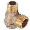 Brass Check Valve 2 Way Non-Return Valve for    S Pneumatic Hydraulic Systems