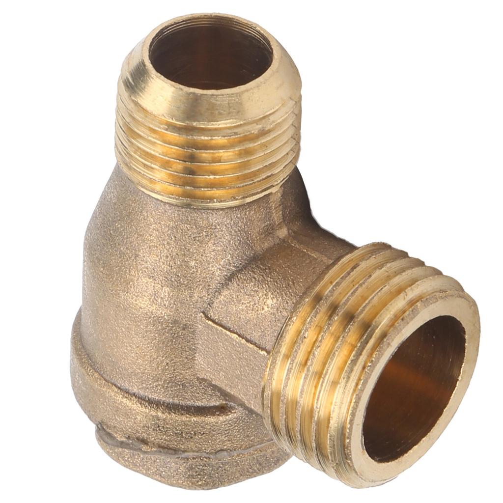 Brass Check Valve 2 Way Non-Return Valve for S Pneumatic Hydraulic Systems
