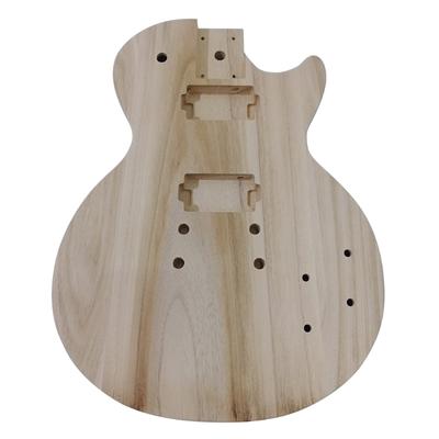 Guitar Body Parts, Bass Guitar Accessories On White Wooden Cymbal for Lp Style