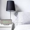 LED Digital Clock 3   Brightness Snooze USB Battery Powered Electronic Mirror Alarm Clock with Temp Humidity Display
