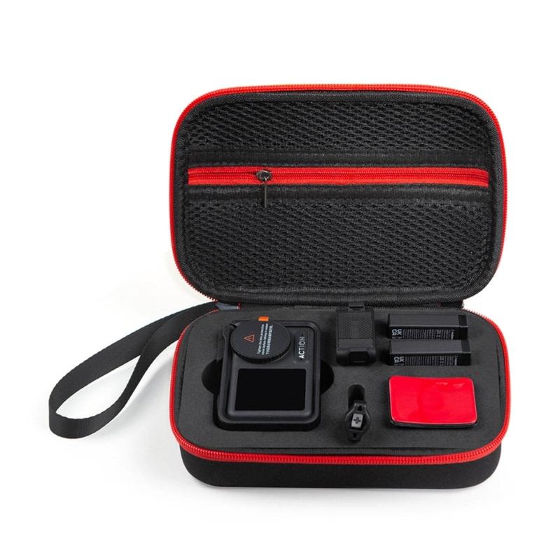Small Storage Bag For Action 5Pro Camera Case, Soft Padded Protections, Water Resistant Exterior Organizers Handbag