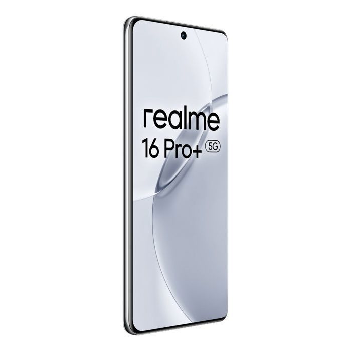 Smartphone Realme 16 Pro Plus 5G Gris 12Go Ram 512Go 200MP 7000mAh 80W IP69 AMOLED 6500nits Snapdragon 7 Gen4 - Very Good Condition