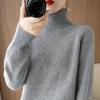 Maglione da Donna a Collo Alto con Maniche Raglan - Strato Interno Autunno/Inverno