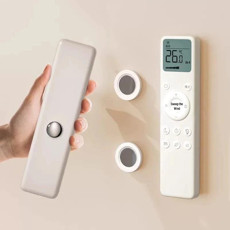Magnetic Wall-Mount for TV & AC Remotes - No Drills Needed