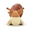lilizzhoumax snail plush toy play house, birthday toy, simulated animal, stuffed pillow, Christmas gift, children's daily necessities, garden gift