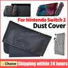Black Dustproof Case For Switch 2 Anti-Scratch Cloth Dust Cover Sleeve Case for Switch 2 Game Console Dock Gaming Accessories