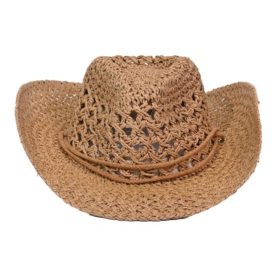 Sun Raffia Breathable Wide Hand-Woven Lightweight Hat Natural Brim Straw Hat Hollow хаки