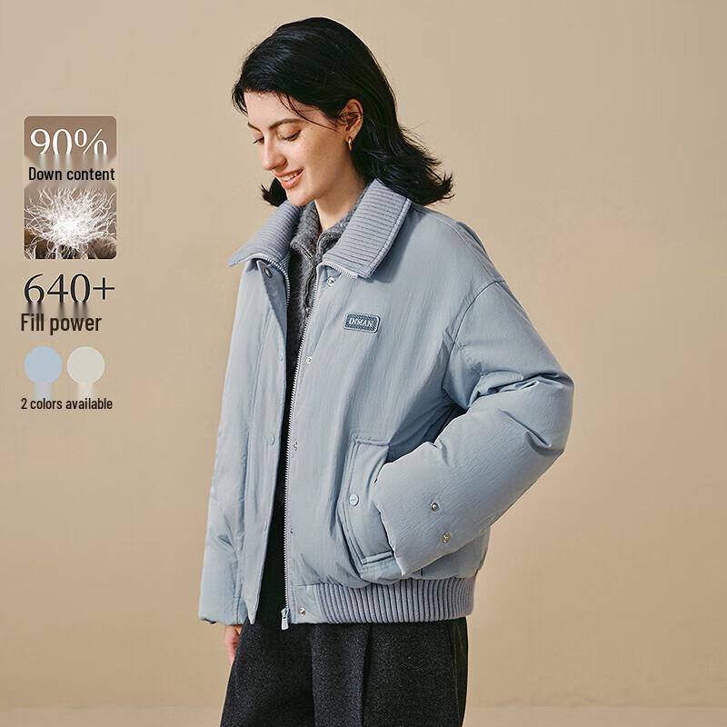 

Inman Women s 2025 Winter Knit Stand Collar Bomber Down Jacket M
